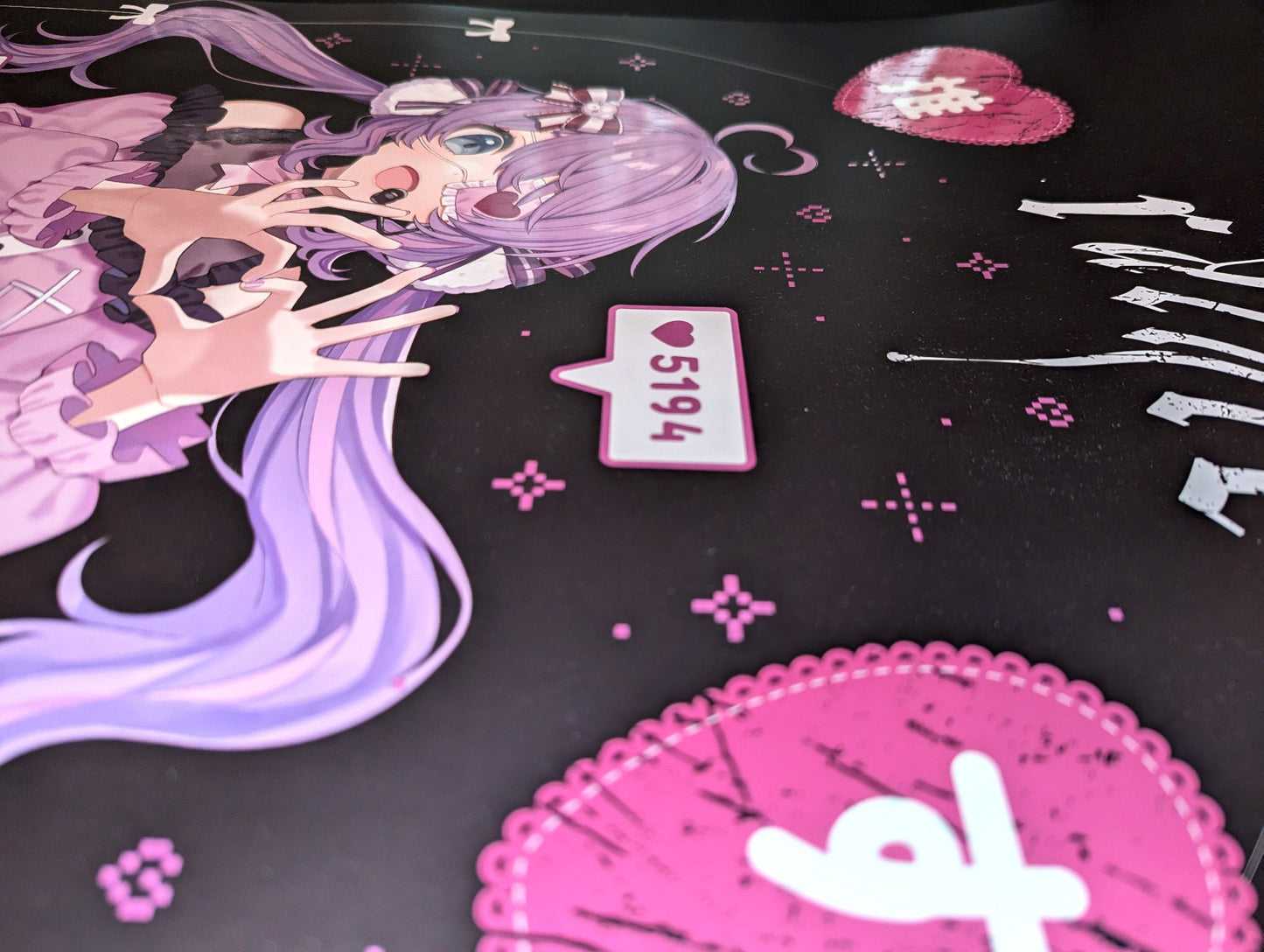 rachie A2 Spot Varnished Poster Art by chiri