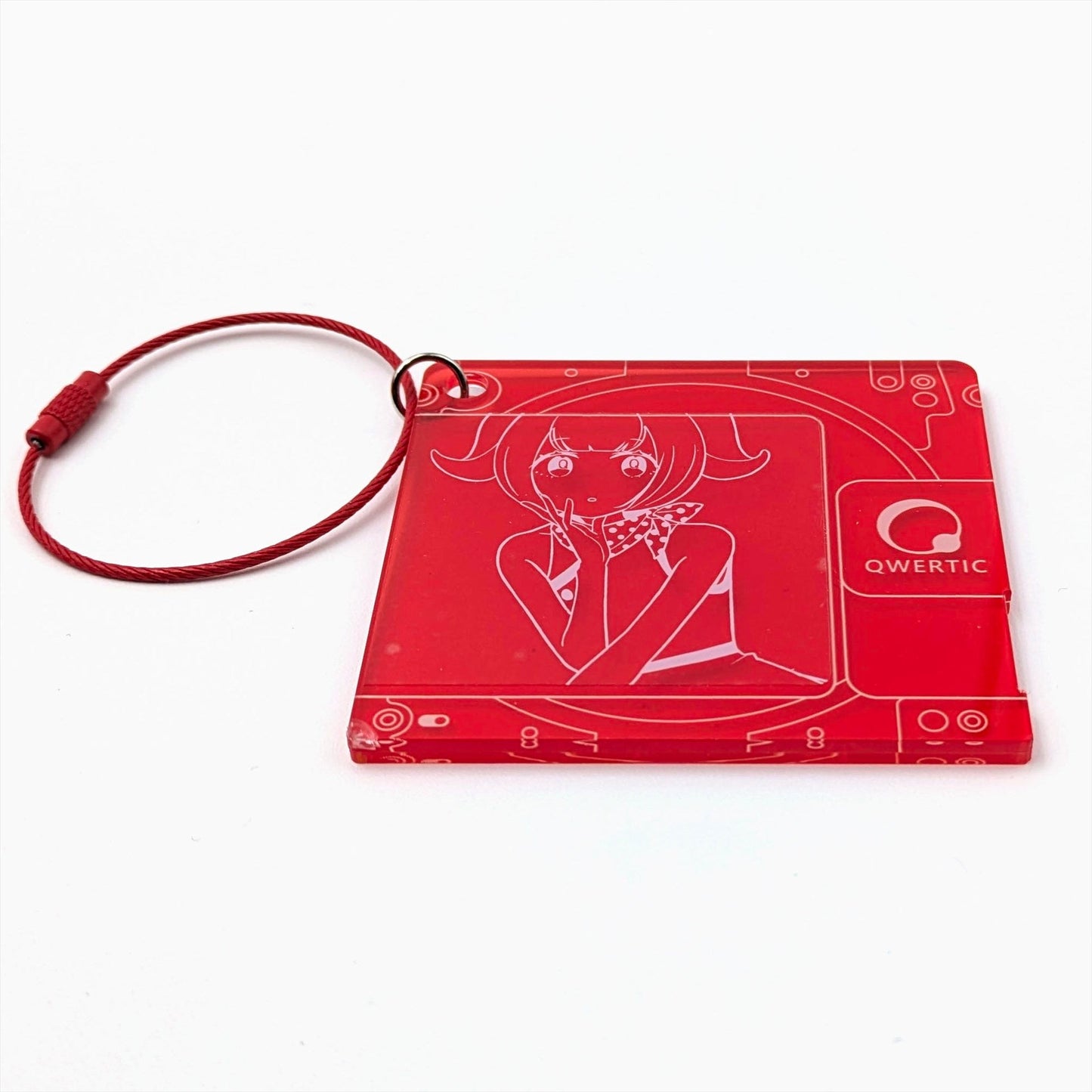 Qwertic Key Chain: Hassan