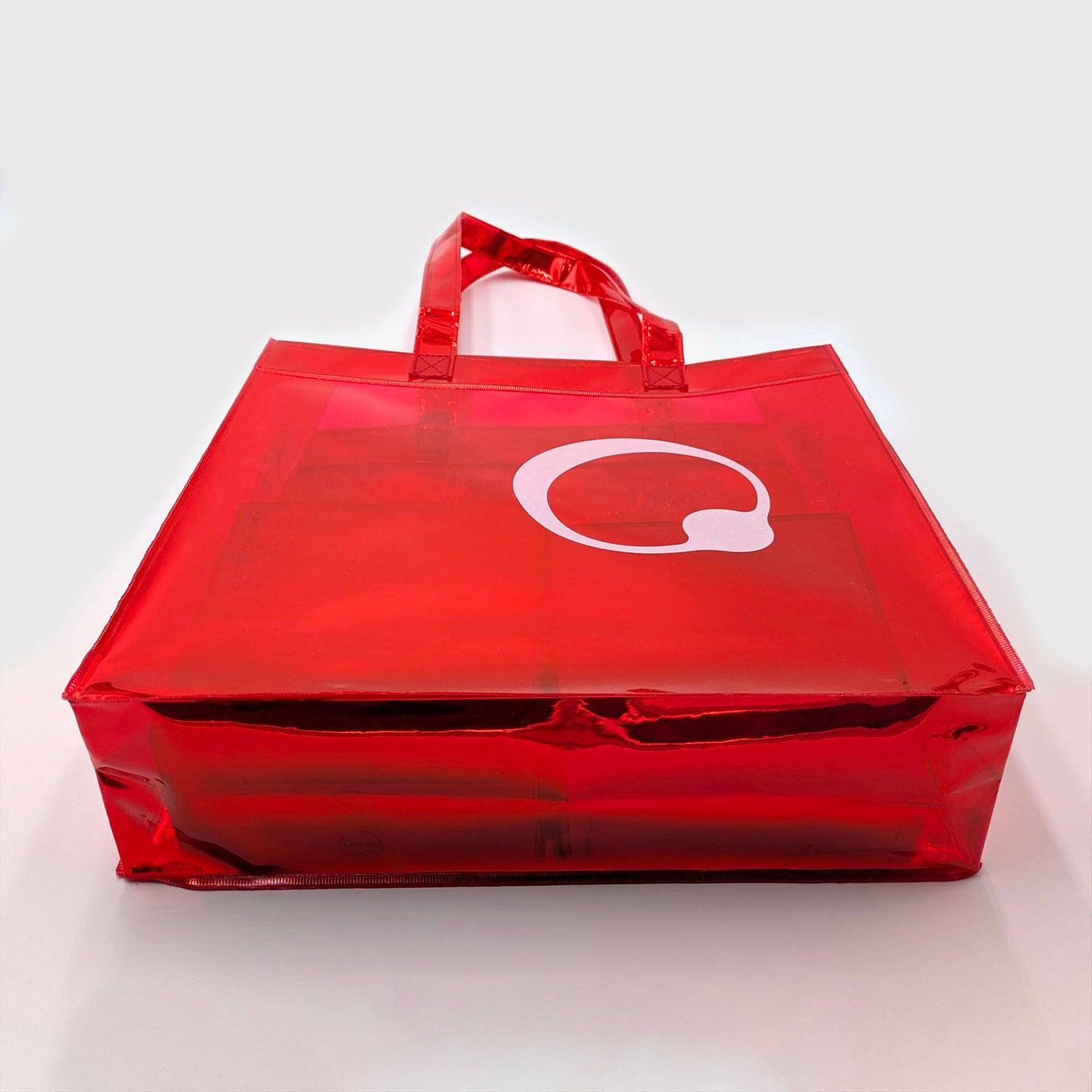 Qwertic Red Holographic Bag