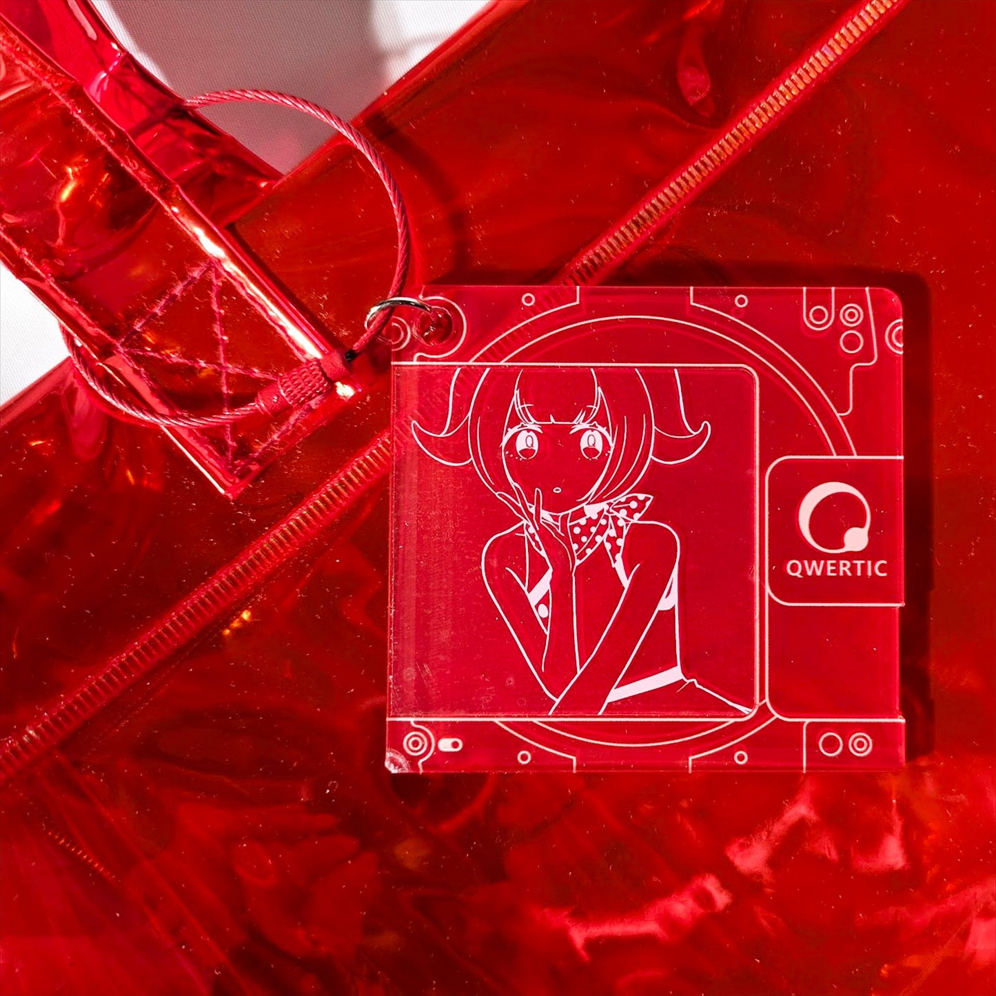 Qwertic Key Chain: Hassan