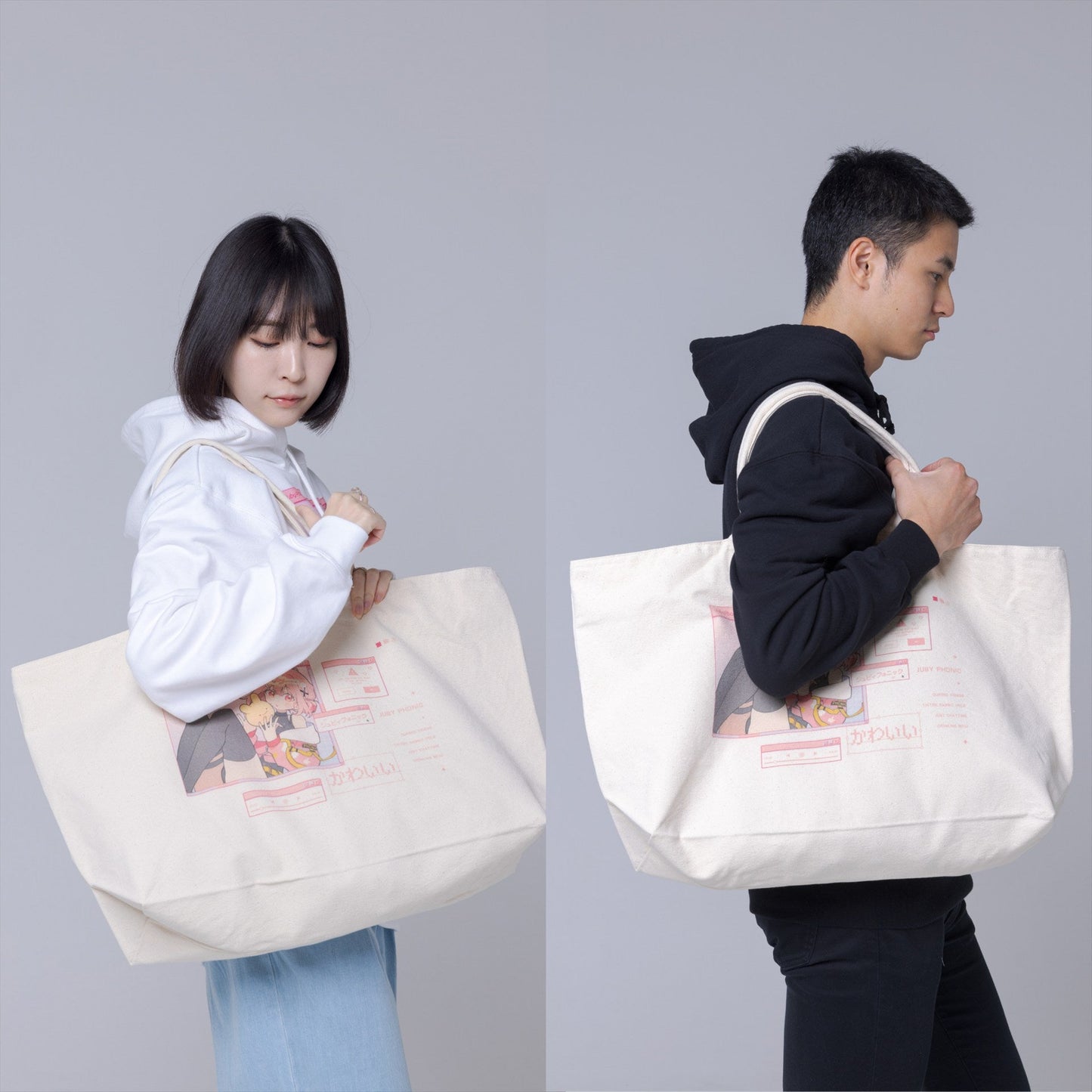 [Made to Order] JubyPhonic Tote Bag Art by Hassan