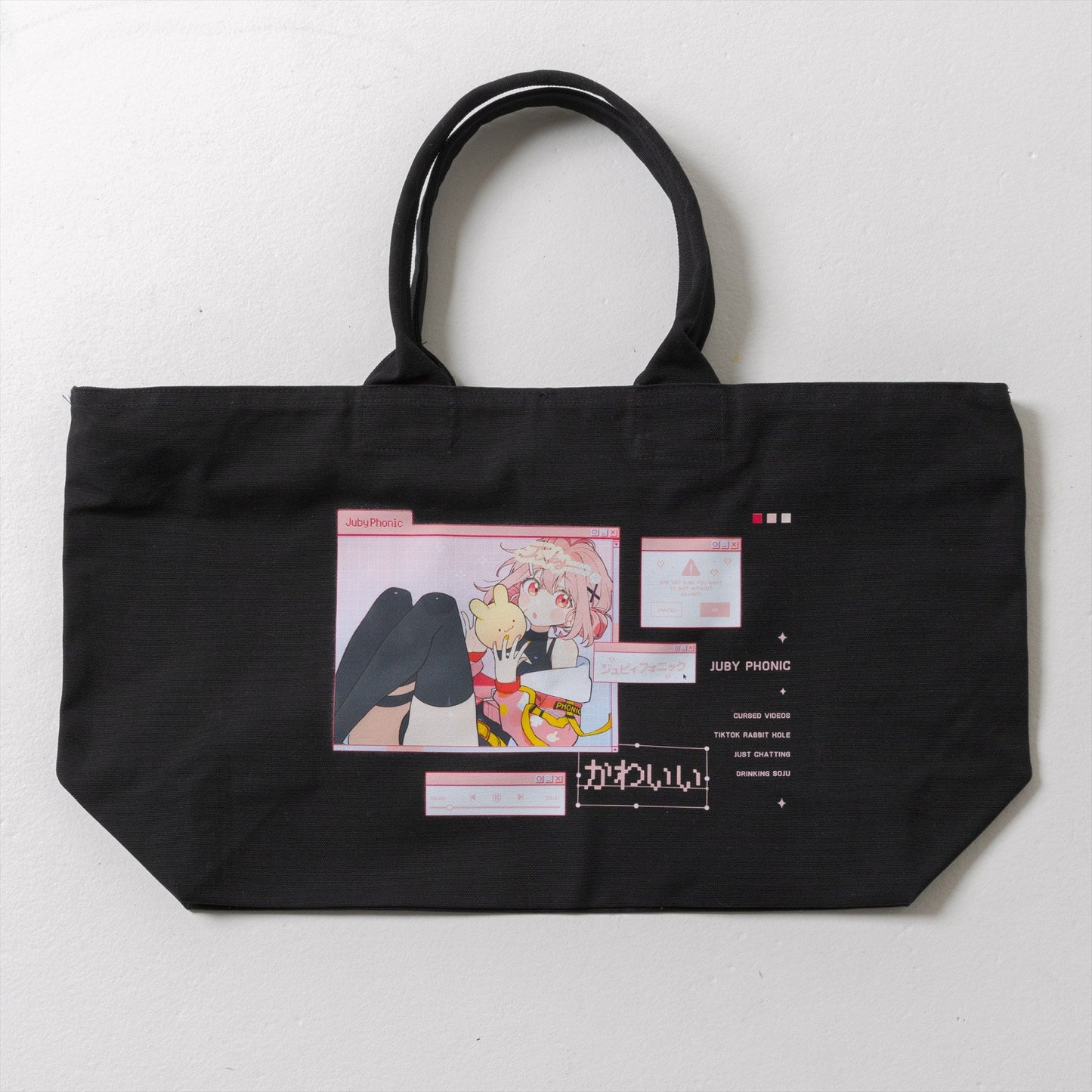 [Made to Order] JubyPhonic Tote Bag Art by Hassan