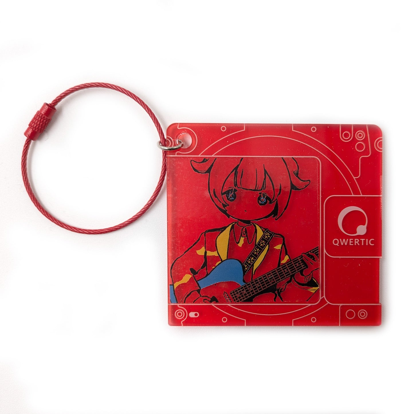 Qwertic Key Chain: Ancoro mochico sensei