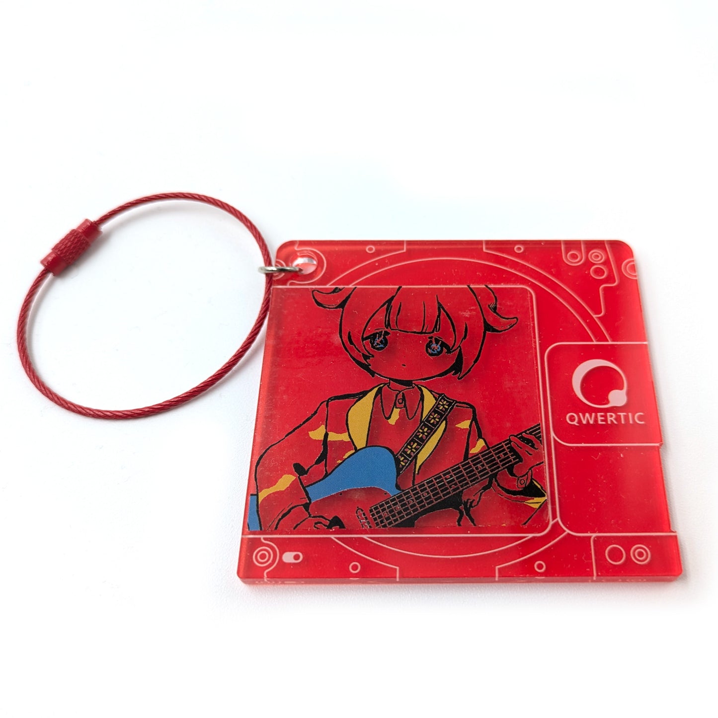 Qwertic Key Chain: Ancoro mochico sensei