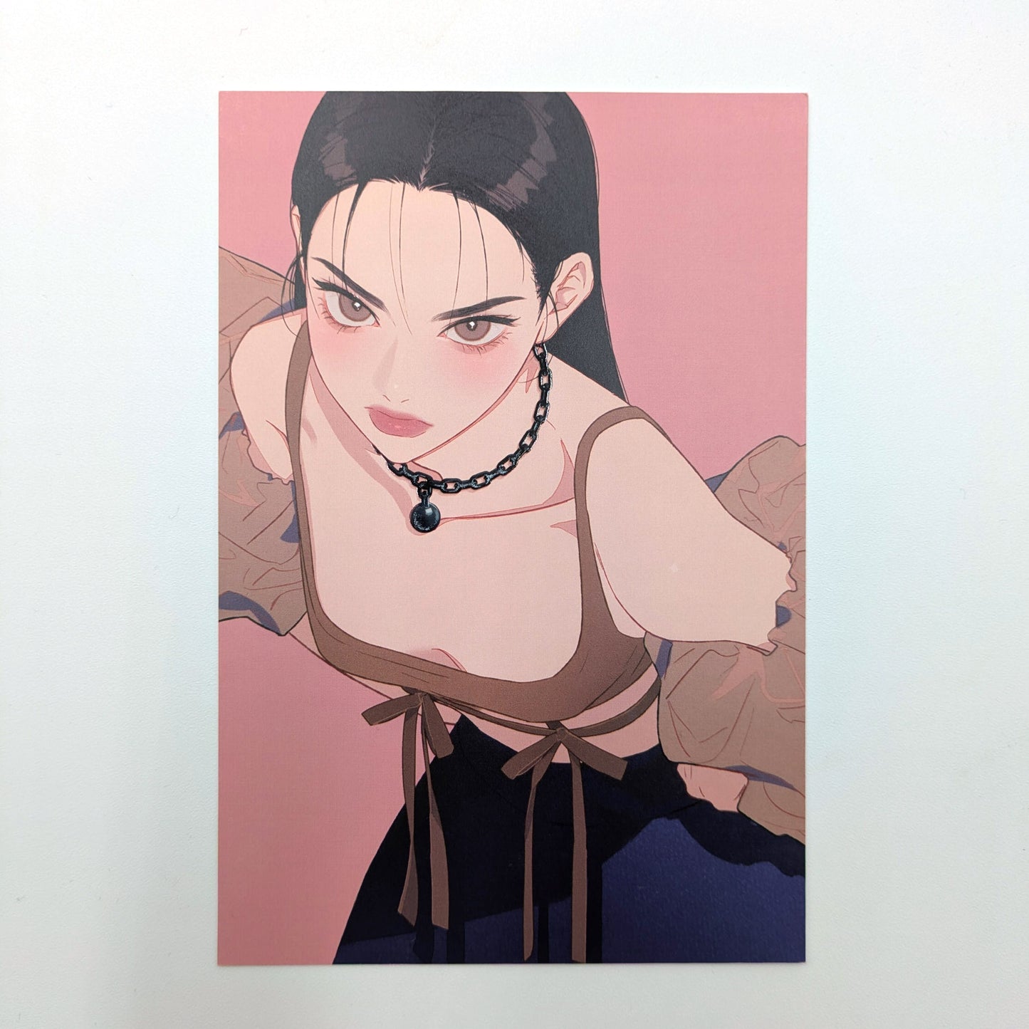 Ryo Fujiwara x Qwertic: 10 Postcard Set (Partially Varnished / Foil Stamped)