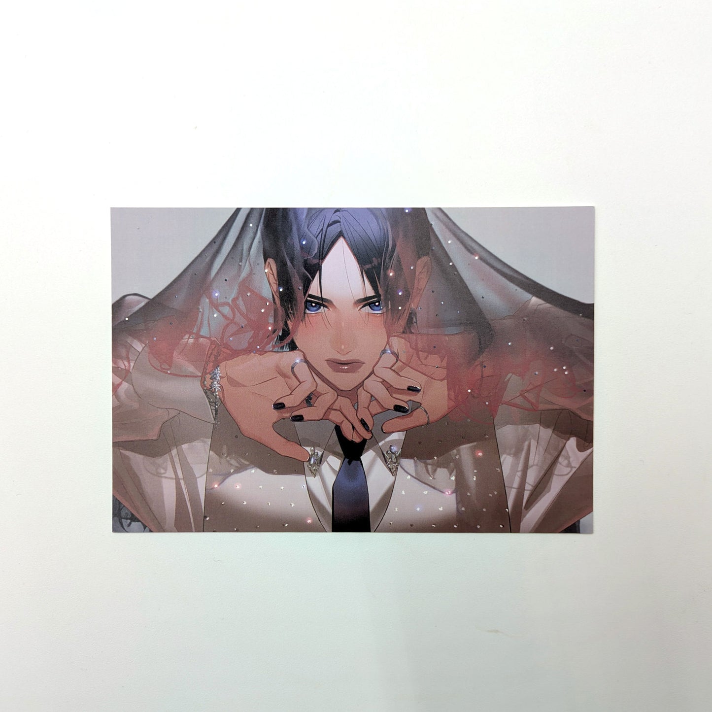 Ryo Fujiwara x Qwertic: 10 Postcard Set (Partially Varnished / Foil Stamped)