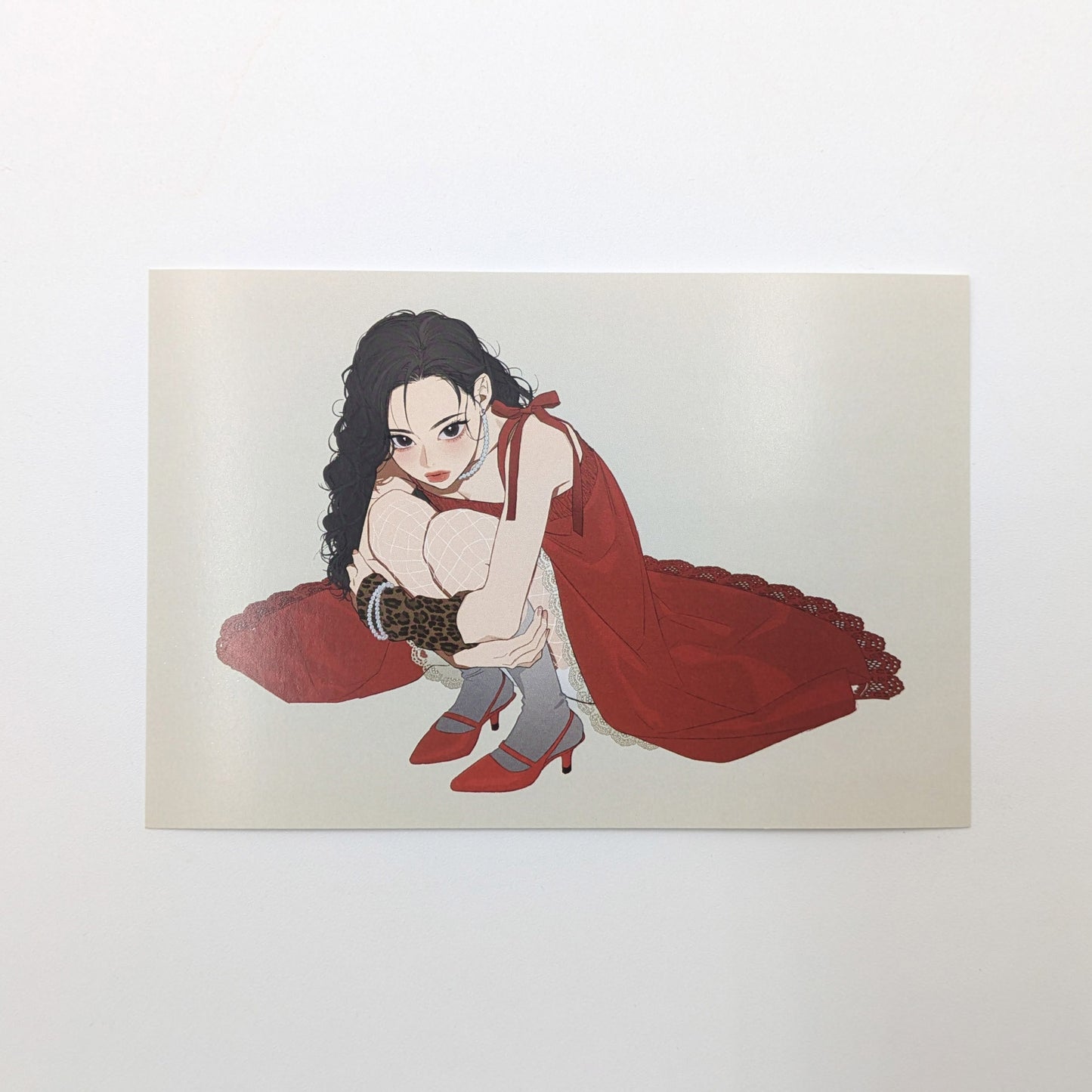 Ryo Fujiwara x Qwertic: 10 Postcard Set (Partially Varnished / Foil Stamped)