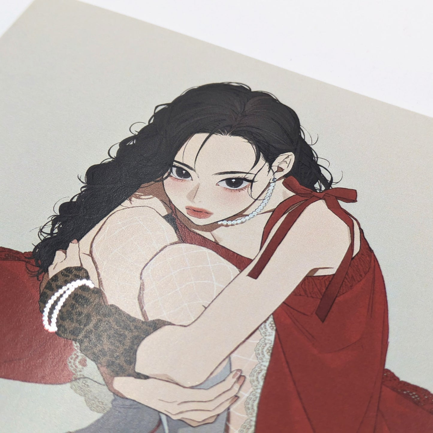 Ryo Fujiwara x Qwertic: 10 Postcard Set (Partially Varnished / Foil Stamped)