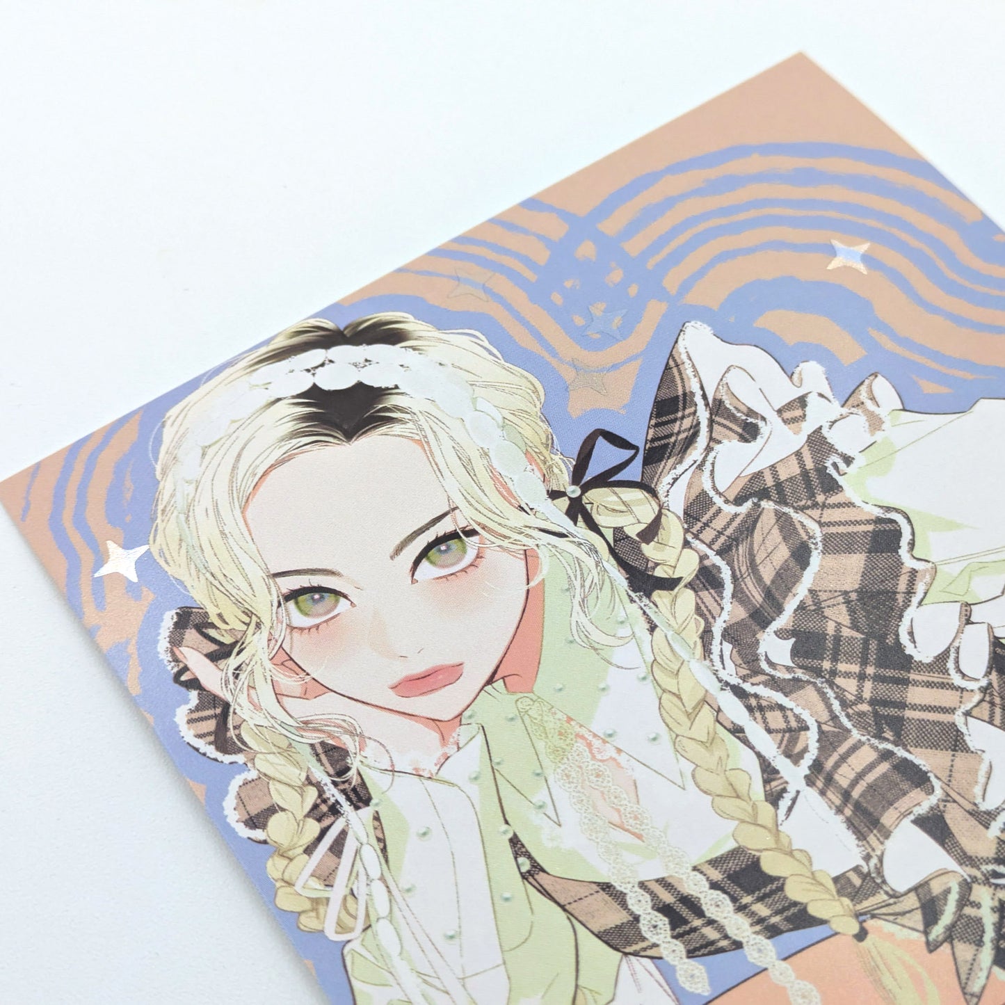 Ryo Fujiwara x Qwertic: 10 Postcard Set (Partially Varnished / Foil Stamped)