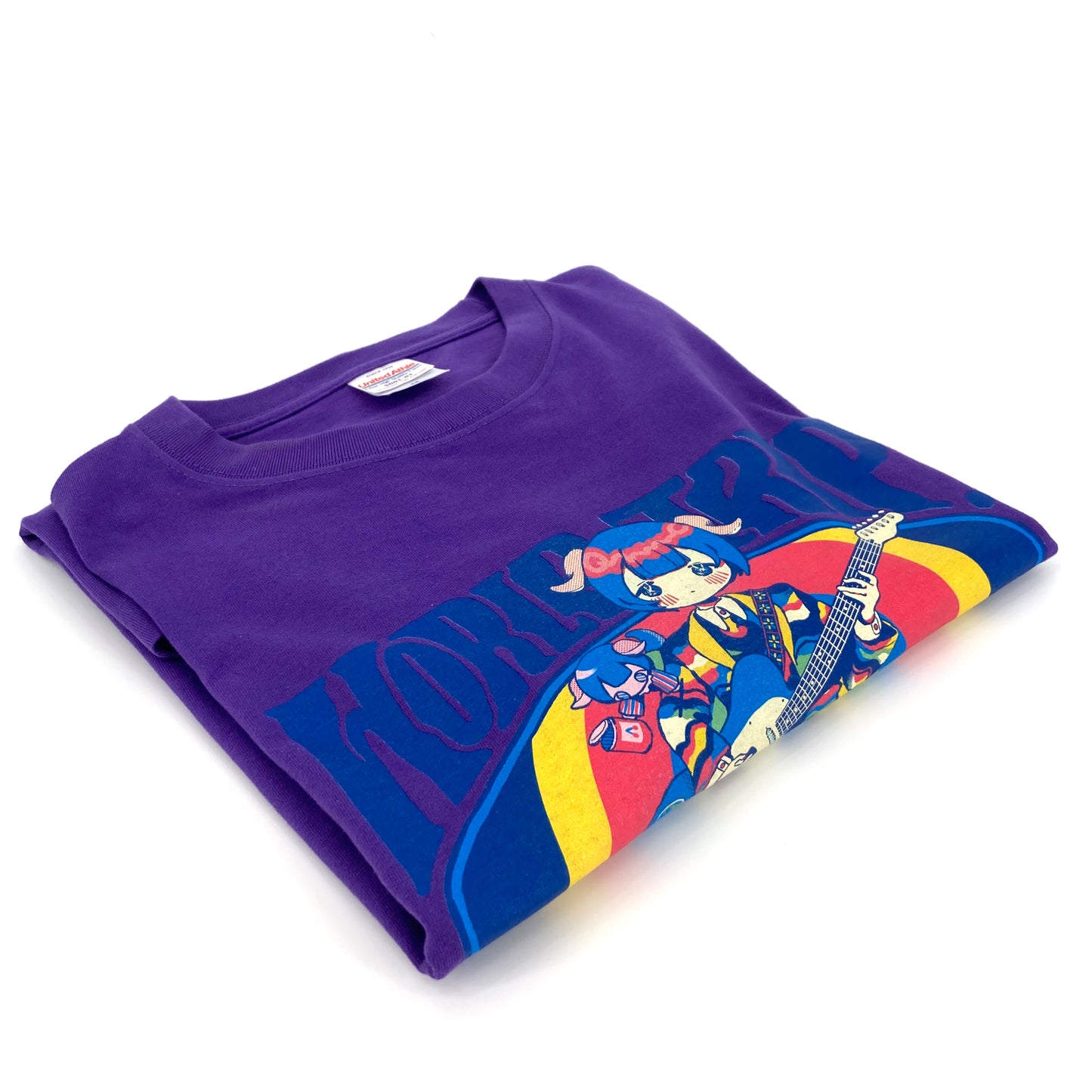 Qwertic Chan T-Shirt: Ancoro mochico sensei Purple