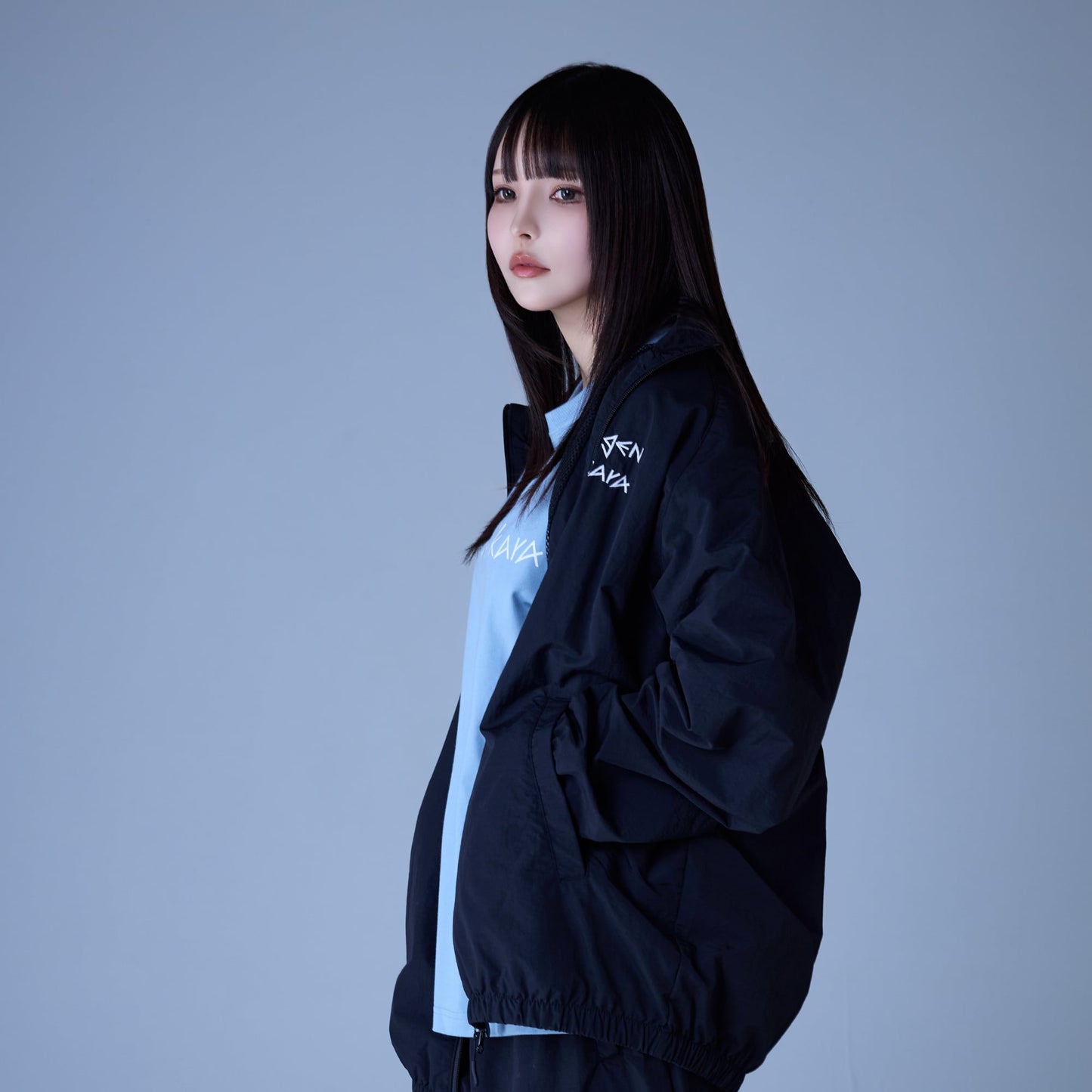 [Backorder] mugen chikara fluorescent Logo Nylon Jacket